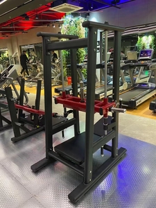Máquina de prensa de piernas de 90 grados para gimnasio comercial, con carga de placas, equipo de fuerza de alta resistencia, venta directa de fábrica, OEM, logotipo personalizado - Product Image 2