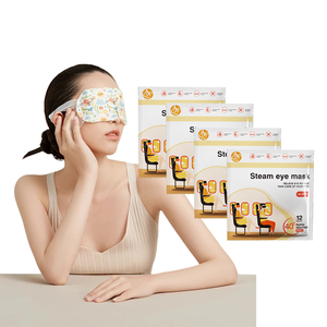 Nouvel arrivage de masques pour les yeux jetables relaxants auto-chauffants instantanés compresse chaude sommeil hydratant vapeur - Product Image 3