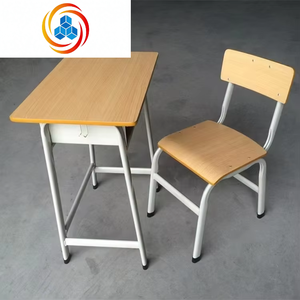 Muebles Escolares Modernos para Aulas y Pasillos, Juego de Mesa y Silla de Metal Resistente para Estudiantes, Venta al Por Mayor - Product Image 6