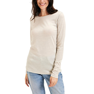 <span class=keywords><strong>Magliette</strong></span> <span class=keywords><strong>Termiche</strong></span> da <span class=keywords><strong>Donna</strong></span> in Lana Merino Traspirante con Logo Personalizzato, Maniche Lunghe, Casual e Calde - Product Image 1