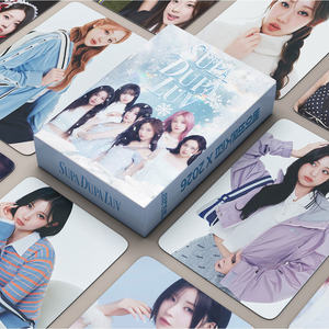 55 pièces/ensemble Photocards KPOP BABYMONSTER HD Album individuel Supa Dupa Luv Double face Cartes LOMO RUKA ASA AHYEON RAMI RORA Cadeau pour fans - Product Image 2