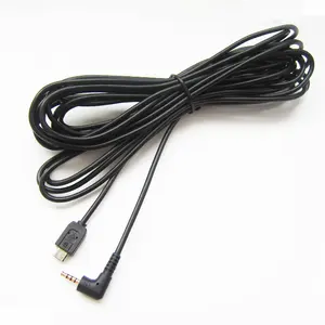 Jack Haakse Stereo Naar Micro B Usb 5P Aux Kabel Aangepaste Kabel Android Stereo 2.5Mm 4 Polen/Aangepaste Rohs