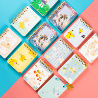 Carnet de Notes Mini Spirale A6 A7 Personnalisé Kawaii pour Fille, Bloc-Notes de Poche Mignon et Portable