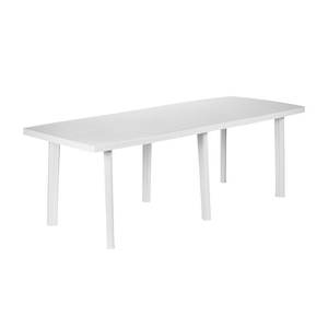 MESA RECTANGULAR EXTENSIBLE 'TRIO' cm 216x90x72h - Blanco - Product Image 2