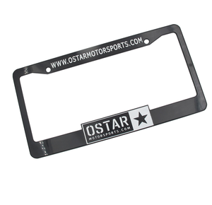 <span class=keywords><strong>Logo</strong></span> <span class=keywords><strong>nero</strong></span> personalizzato a buon mercato sollevato e stampa targa telaio USA dimensioni auto - Product Image 5