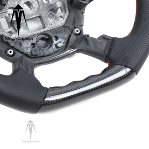 Carbon Fiber Steering Wheel for Ford Escape1 Focus ST <strong>RS</strong> Fiesta MK2 MK3 Led Steering Wheel - Product Image 5