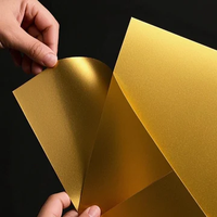 Papier artistique personnalisé, carton, film, chrome holographique laminé avec revêtement pour les designs imprimés