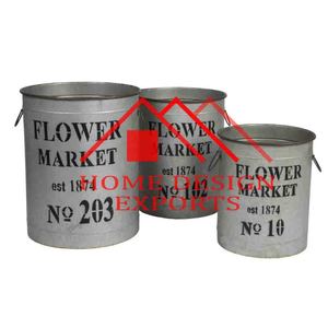 <b>Indoor</b> & Outdoor Decor Premium Quality <b>Hanging</b> Garden <b>Planters</b> <b>for</b> Floor Decor Vintage Iron Flower Pots <b>Planters</b> - Product Image 6