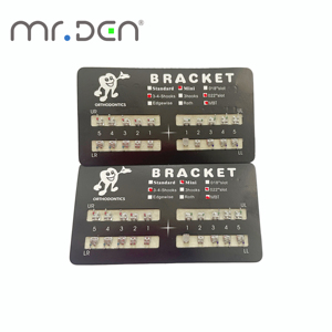 Brackets Metálicos de <span class=keywords><strong>Ortodoncia</strong></span> Mr.Den, Ranura 0.018-0.022, Brackets Dentales Miniatura MBT/Roth para Tratamiento de <span class=keywords><strong>Ortodoncia</strong></span>, Certificación CE - Product Image 2