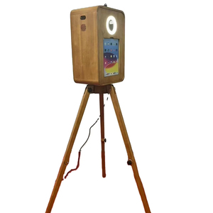 <span class=keywords><strong>Photomaton</strong></span> pliable en bois, fabrication directe d'usine, adapté à la location lors de mariages, de fêtes, d'anniversaires et de rassemblements - Product Image 1