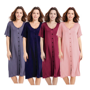 <span class=keywords><strong>Camicia</strong></span> <span class=keywords><strong>da</strong></span> <span class=keywords><strong>notte</strong></span> <span class=keywords><strong>da</strong></span> donna <span class=keywords><strong>camicia</strong></span> <span class=keywords><strong>da</strong></span> <span class=keywords><strong>notte</strong></span> con <span class=keywords><strong>bottoni</strong></span> e scollo a V <span class=keywords><strong>da</strong></span> donna pigiama abito <span class=keywords><strong>da</strong></span> <span class=keywords><strong>notte</strong></span> a manica corta <span class=keywords><strong>camicia</strong></span> <span class=keywords><strong>da</strong></span> <span class=keywords><strong>notte</strong></span> modale - Product Image 2