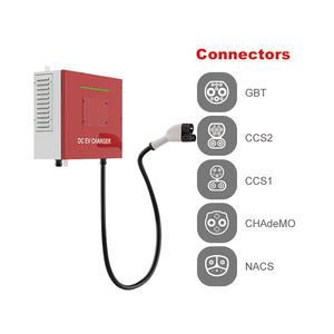 Estación de Carga Rápida para Vehículos Eléctricos Wallbox DC, 20kW/30kW/40kW, CCS1, CCS2, GBT, CHAdeMO, NACS, OCPP 1.6J, Certificación CE, Nueva, 380V - Product Image 3