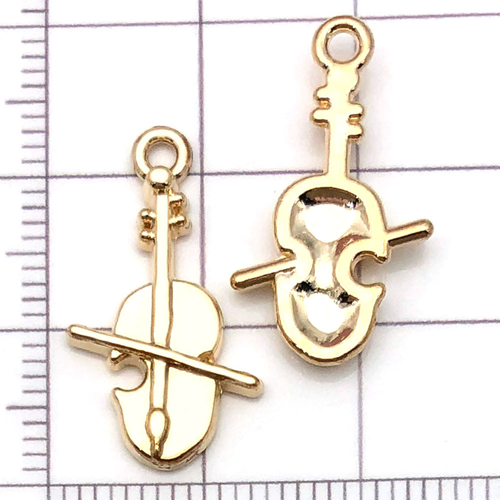 Violon en or 1 KC - 1,2g - 14*23mm - 20928