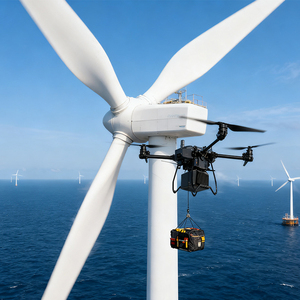 Dron ZLWM-D50 con Motor sin Escobillas de 50 kg, Control Remoto, Brazos Plegables, Clasificación de Impermeabilidad IP56, 4K UHD para Transporte de Carga al Aire Libre - Product Image 4