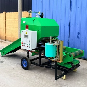 Presse à balles rondes à haute efficacité/ensilage, Machine tout-en-un à vendre - Product Image 4