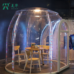 Carpa domo Meihua para 6-8 personas, casa burbuja transparente de lujo para bodas, cafeterías, restaurantes y uso en exteriores. - Product Image 2
