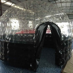 Abri solaire <span class=keywords><strong>gonflable</strong></span> transparent portable résistant au vent pour <span class=keywords><strong>SPA</strong></span> extérieur, tente bulle - Product Image 6