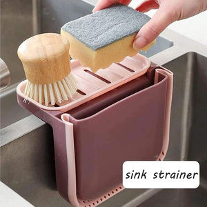 Panier de vidange télescopique pour évier, évier avec Logo personnalisé, s'utilise grâce à une éponge, pour organiser les canalisations, convient aussi en cuisine, humide ou sec - Product Image 4