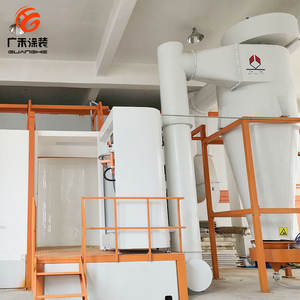 Machine de peinture par pulvérisation liquide électrostatique de haute qualité taux de récupération de cabine de pulvérisation de <span class=keywords><strong>peintre</strong></span> automatique supérieur à 98% - Product Image 4