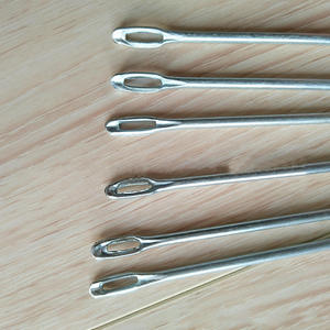 Aguja de coser grande G6, aguja para sellar, aguja para encuadernar, aguja para coser sacos de arpillera/bolsas tejidas, aguja para bolsas de arpillera, pequeña - Product Image 5