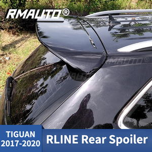 Alerón trasero RMAUTO Car Rline para ventana trasera, difusor de labio, negro brillante, para Volkswagen VW TIGUAN L 2017-2020. - Product Image 1