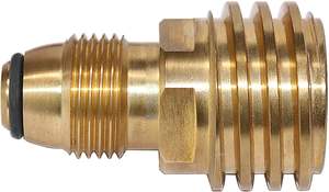 L'adattatore per serbatoio a propano 6.4 DDP converte la valvola di servizio del serbatoio POL LP in tubo o regolatore QCC1/Type1-vecchio in nuovo - Product Image 4