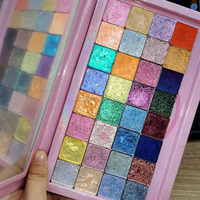 Personnaliser Single/Palette de fard à paupières cosmétiques Candy Aurora Multichrome Duochrome Palette de fard à paupières Make Up