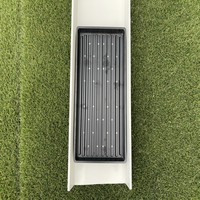 Système hydroponique automatique vertical d'intérieur et d'extérieur pour la culture de l'herbe d'orge et du blé