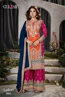 Lanzamiento exclusivo Heavy Party Wear Premium Chinon Traje de seda para mujeres Colecciones Producto hecho a mano a granel