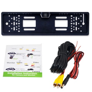 Marco <span class=keywords><strong>de</strong></span> matrícula <span class=keywords><strong>de</strong></span> coche europeo, cámara <span class=keywords><strong>de</strong></span> visión trasera <span class=keywords><strong>de</strong></span> marcha atrás automática, LED, Universal, CCD, visión nocturna, novedad <span class=keywords><strong>de</strong></span> <span class=keywords><strong>2022</strong></span> - Product Image 1