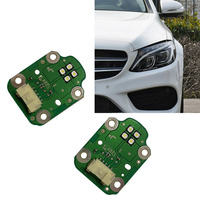 Cartes LED blanches Angel Eyes DRL pour Mercedes W205 W156 X156 Classe C 2015-2016 12V Accessoire de voiture A2059060601 Daytime Retrofit