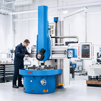 Machine de découpe et d'alésage de précision professionnelle à colonne unique pour tournage manuel CNC – Vente en gros