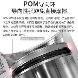 Cilindro de Pistón de Doble Acción Airtac Personalizado No Estándar SDA12/16/20/25/32/40/50/63/80/100-S Material de Acero - Product Image 3