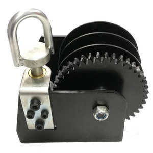 Cabrestante de cuerda de alambre de tambor dividido Capacidad de construcción resistente 2000 <span class=keywords><strong>lb</strong></span> - Product Image 1