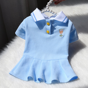 Polo Estiva di Lusso per Cani di Piccola Taglia, Design Classico e Moderno, Taglia XS, Comoda in Cotone, Abbigliamento Estivo per Cuccioli - Product Image 2