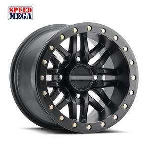 วงแหวนล็อคขอบล้อแบบฟอร์จ สำหรับรถออฟโรด 4x4 ขนาด 16 17 18 นิ้ว 6x139.7 4 รู สีดำด้าน สำหรับรถยนต์นั่งส่วนบุคคล รถ ATV/UTV - Product Image 1