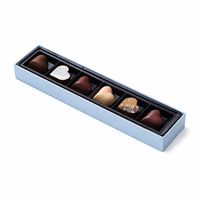 Boîte d'emballage de luxe pour desserts, pliable, magnétique, en papier rigide, pour gâteaux et sucreries