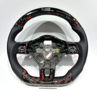 Volant en cuir pour Volkswagen Golf Polo Passat, modification du volant, volant universel