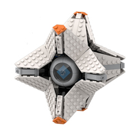 GoldMoc videojuego Robot juguete MOC-88251 generalista Shell fantasma bloques de construcción ladrillos modelo Juguetes