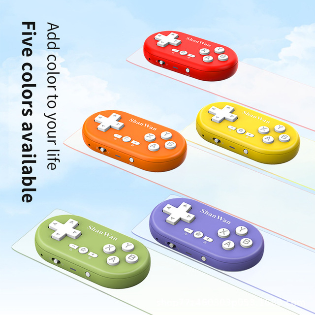 ShanWan Q36 Mini BT Handheld for Android IOS Wireless Game Controller for Steam Xbox Portable Controller for PC