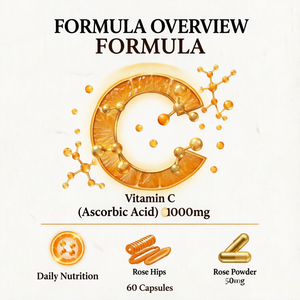 Complément Alimentaire OEM Vitamine C 1000mg en Capsules, 60 Capsules, Saveur Orange, Marque Privée - Product Image 3