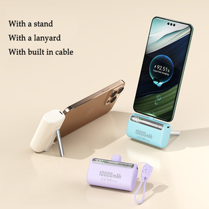 Banque d'Alimentation 10000mAh de Meilleure Qualité, Charge Rapide PD20W, Câble Intégré, Format Mini - Product Image 4
