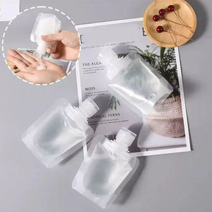 Ready Ship Portable Travel Cosmetic Kit Biodegradable 30ml 50ml 100ml Liquid Shampoo <b>Toothpaste</b> Bathing Bags Spout Squeeze Spout - Product Image 4