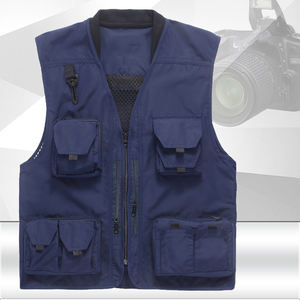 Vente en gros de gilet de journaliste <span class=keywords><strong>photographe</strong></span> de pêche à la mouche en nylon pour hommes - Product Image 3