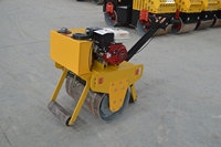 Compacteur vibrant portatif QIYUN – Rouleau compresseur vibrant manuel pour routes
