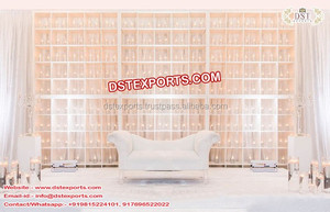 เชิงเทียนติดผนังด้านหลังเป็นฉากหลังของตกแต่งงานแต่งงานงานเเต่งงานล่าสุดจากสหรัฐอเมริกา - Product Image 2