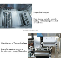 Machine électrique automatique pour pâtes et nouilles Produit céréalier de légumes frais et fabricant de nouilles avec moteur Ingrédients à base de farine