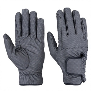 Gants en cuir PU à doigts entiers, antidérapants, avec fermeture auto-agrippante, pour la conduite en hiver en extérieur, pour hommes et femmes - Product Image 1