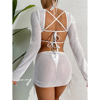 Bikini Mini Transparente para Adolescentes y Jóvenes, Estilo Japonés, Sexy y a la Moda