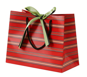 Bolsa de Regalo Verde con Cinta Verde, Bolsa de Ropa, Bolsa de Regalo con Bolsa de Mano, Bolsa de Embalaje para Regalo - Product Image 5